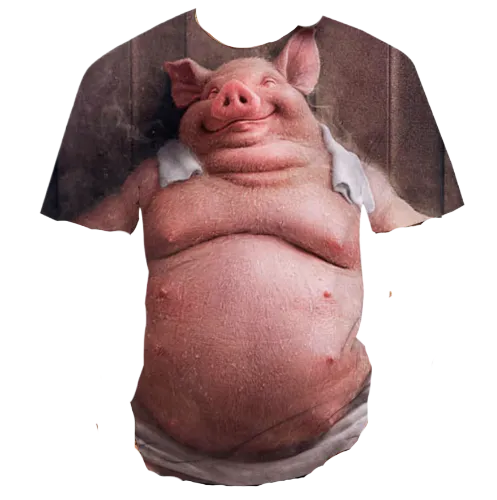 HAPPY PIG TEE