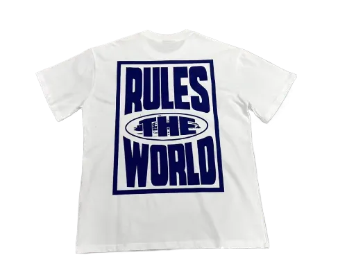 corteiz rule the world tees