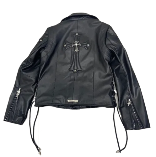 CHROME HEARTS LEATHER JACKET