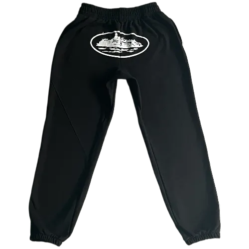 corteiz pants black