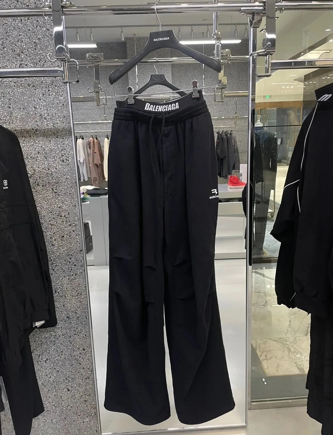 Balenciaga double waist sweatpants