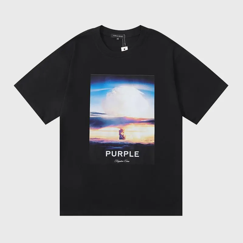 purple brand T-shirt thumbnail 2