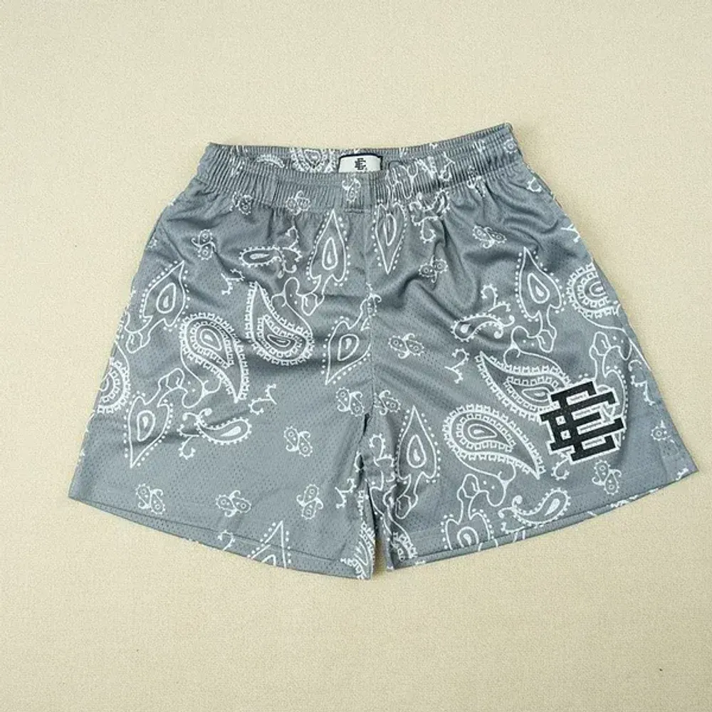 Eric Emanuel X BAPE EE Basic Short Grey