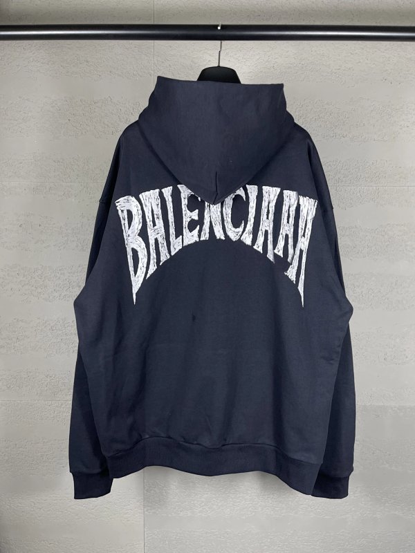 Balenciaga Glitted Logo Hoodie